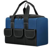 Borsa per attrezzi impermeabile - Tessuto Oxford con cerniera, custodia per hardware, resistente | Stabilità di lunga durata Organizzatore affidabile per la costruzione, la saldatura, il meccanico di