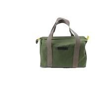 Borsa per attrezzi in tela, grande, per riparazione del legno, per elettricisti, attrezzi (verde, 50,8 cm)