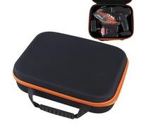 Borsa per attrezzi in tessuto di bue, organizer vuoto per trapano, custodia per trapano elettrico, custodia per il trasporto con cerniera, custodia da lavoro per il trasporto resistente all'usura