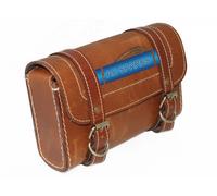 Borsa Per Attrezzi In Vera Pelle Con Logo Indiano Per Moto Indian Chief