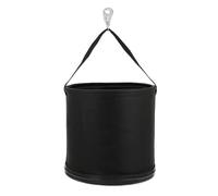 Borsa per attrezzi industriali con fondo rinforzato con tasche multiple per attrezzi e attrezzature per il trasporto di attrezzi e attrezzature Secchio rotondo in tela