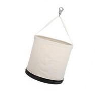 Borsa per attrezzi industriali con fondo rinforzato con tasche multiple per attrezzi e attrezzature per il trasporto di attrezzi e attrezzature Secchio rotondo in tela