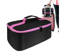 Borsa per attrezzi per capelli, borsa per attrezzi per capelli, custodia per accessori per bigodini - borsa portatile di grande capacità per campeggio, appuntamenti, parete