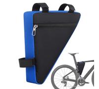 Borsa per attrezzi per telaio della bicicletta - Slim Triangolo Storage Borse da sella compatta | Valigia per bicicletta, supporto per serratura impermeabile, supporto per kit di riparazione