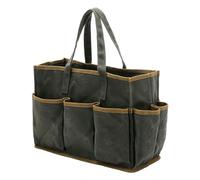 Borsa per attrezzi portatile, custodia per esterni, Green | Borsa per attrezzi portatile multifunzionale, organizzazione stoccaggio, forte capacità carico, casa