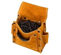 Borsa per Attrezzi Tascabile in Vita Cintura per Chiodi Carpentiere Portatile per la Lavorazione del Legno Costruzione Giallo