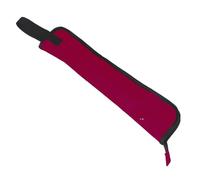 Borsa Per Bacchette Borsa for bacchette for batteria Custodia for bacchette Supporto for bacchette for batterista Accessorio for strumento portatile Resistente all'acqua Per Bacchette(Red)