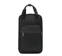 Borsa per bacchette in pelle PU, 45 x 26 x 4,5 cm, morbida, impermeabile, resistente all'usura, per bacchette in legno (nero)