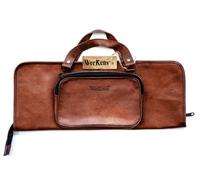 Borsa per bacchette in vera pelle borsa per bacchette per batteria contiene...