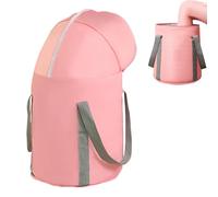 Borsa per bacino spa a piedi portatile - secchio per pedicure leggero con design pieghevole e coperchio del ginocchio | Luiserie per vasca compatta, uso esterno, lavaggio dei piedi, attrezzatura CA
