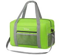 Borsa per bagaglio a mano, 40 x 20 x 25 cm, per aereo Ryanair, 40 x 30 x 20 cm, piccola borsa da viaggio da 20 l, pieghevole, per uomo e donna, verde mela, Handgepäck 20L, casual