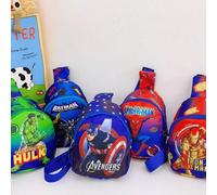 Borsa per bambini Marvel, Borsa a tracolla carina per bambini, Borsa a tracolla con cartone animato carino per ragazzi e ragazze, Borsa casual da vita, Regalo per amici per vacanze, Regalo di complean