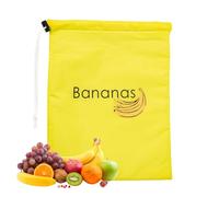 Borsa per banana - Borsa per la conservazione delle banane | Borse per la spesa riutilizzabili | Banana Storage Support | MAISSE RICERCA riutilizzabile | I robusti sacchetti portaoggetti impediscono