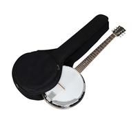 Borsa per banjo di grande capacità, con cinghie regolabili, design ergonomico per un trasporto sicuro, custodia morbida per banjo in tessuto Oxford