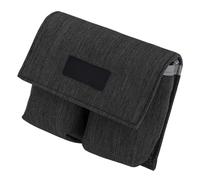 Borsa per Batteria per Drone, Borsa per Batteria per Fotocamera Antipolvere Resistente Ai Graffi in Nylon Impermeabile 2 Tasche per Esterno (BLACK)