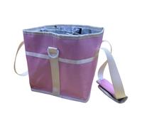 Borsa per bevande a 4 scomparti, portabicchieri multipli con tracolla regolabile, borsa per portabevande isolata, portabevande isolato per famiglie per escursioni all'aperto, passeggiate, sport