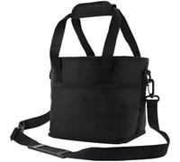 Borsa per bevande a 4 scomparti, riutilizzabile, per caffè e bicchieri, porta bottiglia d'acqua con fodera isolante e divisori rimovibili, per gite in famiglia, escursioni, passeggiate, sport
