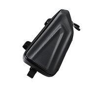 Borsa per bici - Borsa a triangolo anteriore per telaio della bicicletta impermeabile, borsa per tubo superiore sotto il sedile,Custodia per telefono portatile da ciclismo con fascio di guida Onlynery