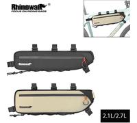 Borsa per bici Rhinowalk 2.1L/2.7L telaio per bicicletta sotto la borsa per tubo MTB resistente allo sporco borsa per bici da strada in ghiaia 1 pezzo vendita