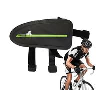 Borsa per bicicletta con tubo, borsa per la bicicletta di stoccaggio,borsa anteriore multiuso per biciclette borsa per telaio bici - borsa leggera per sella da bicicletta, borsa da herr