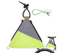 Borsa per bicicletta - Pacchetto ciclismo | Borsa portaoggetti per telaio bici | Borsa riflettente triangolare impermeabile per Sella, spalle e Accessori come chiavi e strumenti
