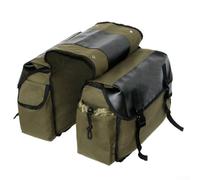 Borsa per bicicletta PANNIER AYK205, borsa da sella per mountain bike, borsa da sella per viaggi e pendolari (verde militare)