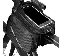 Borsa per Biciclette Con Portafoglio Touchscreen Di Grandi Dimensioni | Borsa per Telaio per Biciclette Impermeabile per Road Mountain Bici E Scooter Elettrici | Pacchetto Di Stoccaggio per Ciclismo P