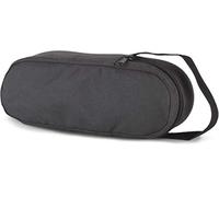 Kimood Borsa per bocce in antracite, per 3 palline, con chiusura lampo.