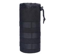Borsa per bottiglia d'acqua da viaggio Tattica con coulisse Portabottiglie da viaggio Mesh Borsa per bottiglia d'acqua Borsa per bottiglia con coulisse Borsa tattica per bottiglia d'acqua Porta