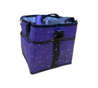 Borsa per bottiglia d'acqua - Tracolla regolabile, 20 x 20 cm, grande tasca multiuso con accesso efficiente | Supporto portatile per il movimento del esplorare la natura, Viola scuro, Refer to