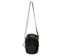 Borsa per bottiglie d'acqua con tracolla | Borsa a tracolla portatile con coulisse - Cinghia per bottiglie d'acqua | Per studenti adulti donne uomini scuola viaggi escursionismo passeggiata, Nero