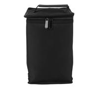 Borsa per bottiglie di carburante con divisori in spugna, impermeabile, tessuto Oxford ispessito, borsa per bottiglie di carburante, per bottiglie di birra, luci da campeggio