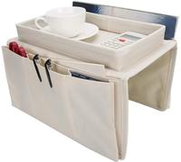 Borsa per bracciolo del divano con 9 tasche da appendere al divano, borsa salvaspazio per sedia, vassoio antiscivolo, organizer rimovibile per divano, tasca portaoggetti per riviste, telefono, TV,