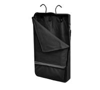 Borsa per briglie per, facile organizzazione e stoccaggio, borsa organizer con 3 ganci | Grande capacità per trasportare oggetti per animali domestici per redini fragili, Nero, Refer to