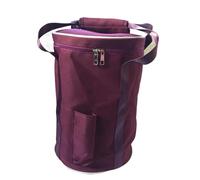 Borsa Per Campana Borsa da 7,5" con manico in cristallo for ciotola canto, borsa trasporto for calice in e graal, in stoffa imbottita
