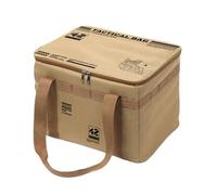 Borsa per campeggio, box da cucina da campo 42L, 18.9x12.99x10.63 pollici Contenitore organizzativo con manici, deposito impermeabile pieghevole per palestra per palestra Dormi di viaggio per la drogh