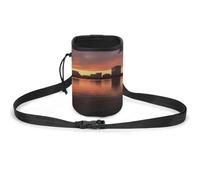 Borsa per cani Boston Charles River City Skyline Tramonto Dog Treat Training Pouch Pet Dog Out Training Bag Dog Out Training Bag Dog Out Training Bag Dog Training Bag, boston, charles, fiume,