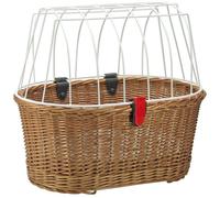 Borsa per cani Doggy con clip al cestino marrone, 45x52x36 cm KLICKfix sz.Wetter