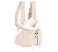 Borsa Per Cani Flamingo Cuddi Beige 32x22x25cm, Comfort Per Viaggiare