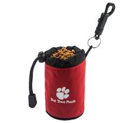 Borsa per cani - portatile per alimenti - borsa dispenser per cuccioli, organizer per snack a vita | Kibble Carrier per sessioni di obbedienza, cintura da trekking per animali domestici - Pouch