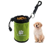 Borsa per cani - portatile per alimenti - borsa dispenser per cuccioli, organizer per snack a vita | Kibble Carrier per sessioni di obbedienza, cintura da trekking per animali domestici - Pouch