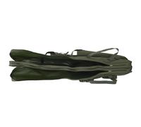 vidaXL Borsa per canna da pesca 160 cm Verde in tessuto Oxford