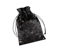 Borsa per carte di tarocchi, per tarocchi e cubi, con coulisse, borsa per gioielli con coulisse, per tarocchi e cubi, borsa per carte Oracle per e per le persone, Nero , vedi descrizione, Vedi