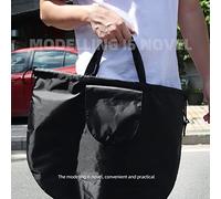 Borsa per casco moto Borsa portaoggetti in nylon con coulisse con cordoncini in tessuto di nylon ad alta densità e fibbia di chiusura per caschi equitazione per moto, sci, (L)