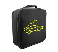 Borsa per cavi di collegamento per attrezzi auto, organizer impermeabile, robusto, custodia ignifuga, porta avvolgitubo durevole, contenitore per cavi di prolunga, cavo automobilistico