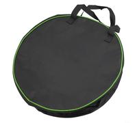 Borsa per cavi di ricarica Oxford 1680D per organizzare cavi di prolunga, avviatori di emergenza e attrezzature da traino (37 x 10 cm, nero)