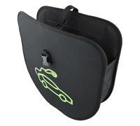 Borsa per cavi per auto, capacità 5-15 m, robusta borsa per cavi da auto 5 | Cinghia regolabile, fissaggio rapido, antiscivolo, dietro lo schienale del sedile, non scivola