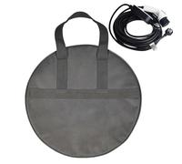 Borsa per cavi per auto - organizer compatto per cavi auto, robusta per attrezzi di emergenza per cavo di avviamento, supporto per batteria portatile, soluzione di stoccaggio