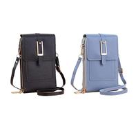 Borsa Per Cellulare Da 2 Pezzi, Mini Borsa A Tracolla, Borsa A Tracolla Da Donna, Borsa A Tracolla Semplice E Alla Moda, Borsa Per Cellulare Touch Screen