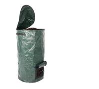 Borsa per Cestino del Compost, Bidone del Compost Organico di Grande capacità, Bidone della Spazzatura PE per Giardino e Cortile, Sacca per Rifiuti da Giardino Riutilizzabile per la Creazione Rapida